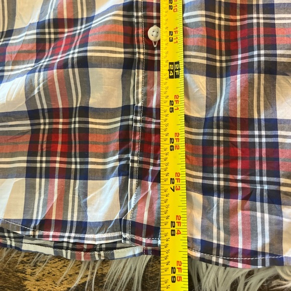 Frank & Eileen Barry plaid cotton button up shirt - Picture 13 of 13
